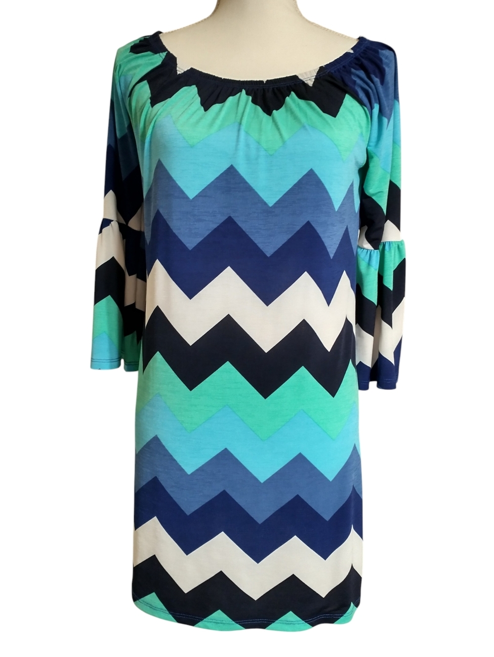 Chevron Shift Dress